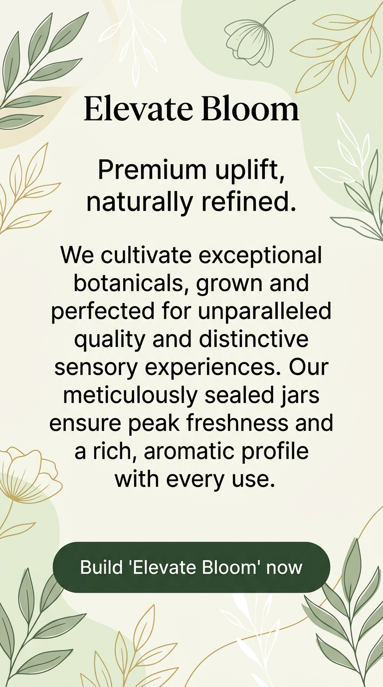 Premium uplift, naturally refined.