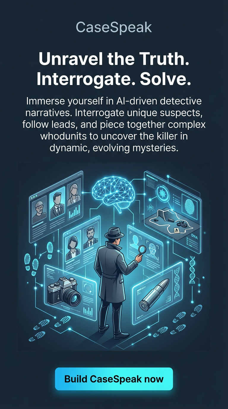 Unravel the Truth. Interrogate. Solve.