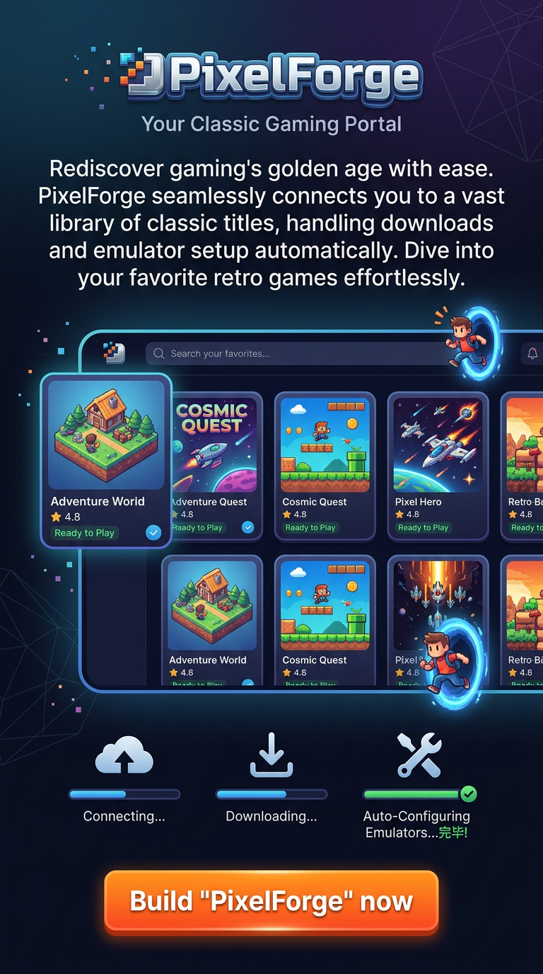 Your Classic Gaming Portal.