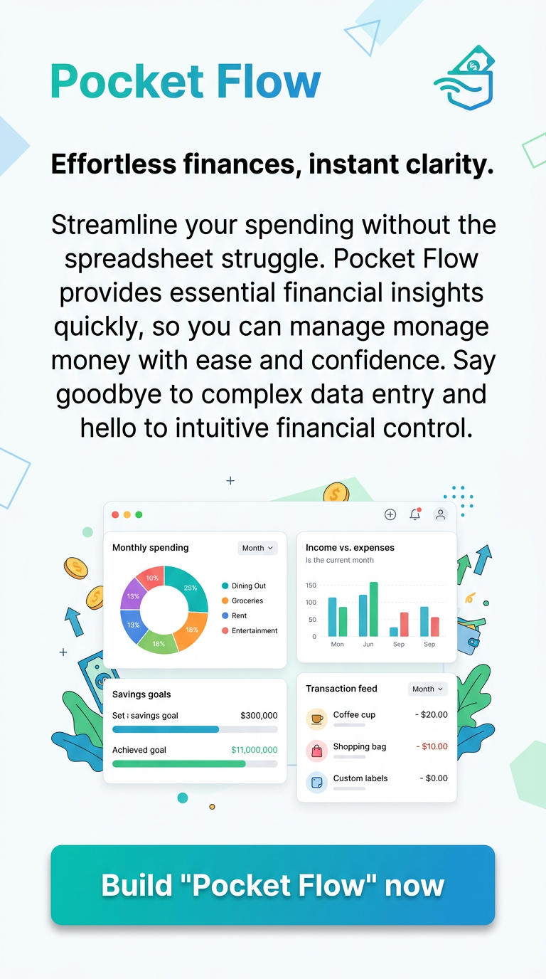 Effortless finances, instant clarity.