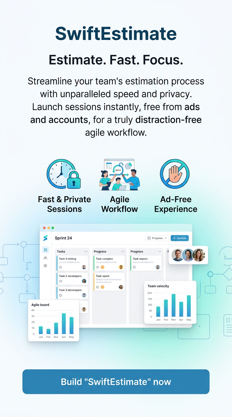 Estimate. Fast. Focus.