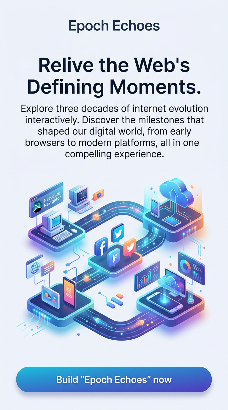 Relive the Web's Defining Moments.