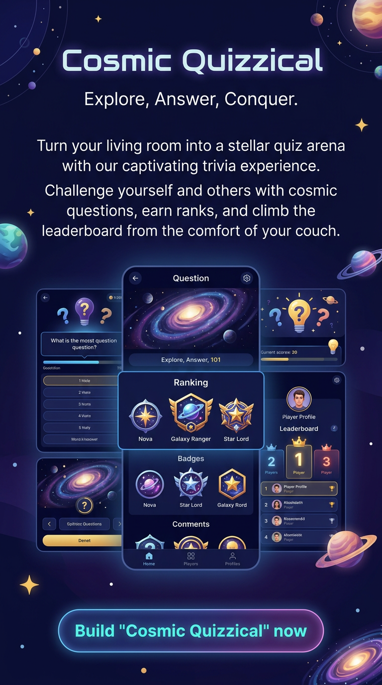 Explore, Answer, Conquer.