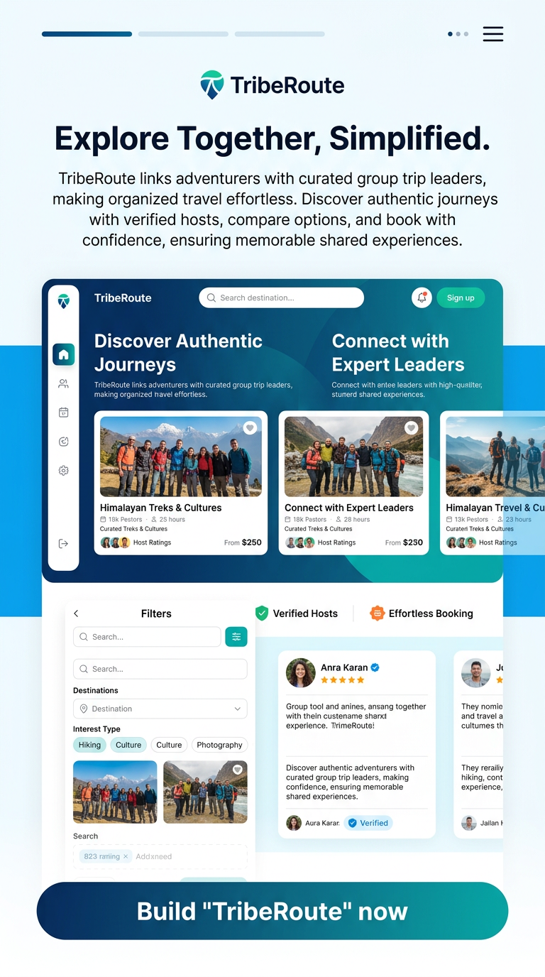 Explore Together, Simplified.