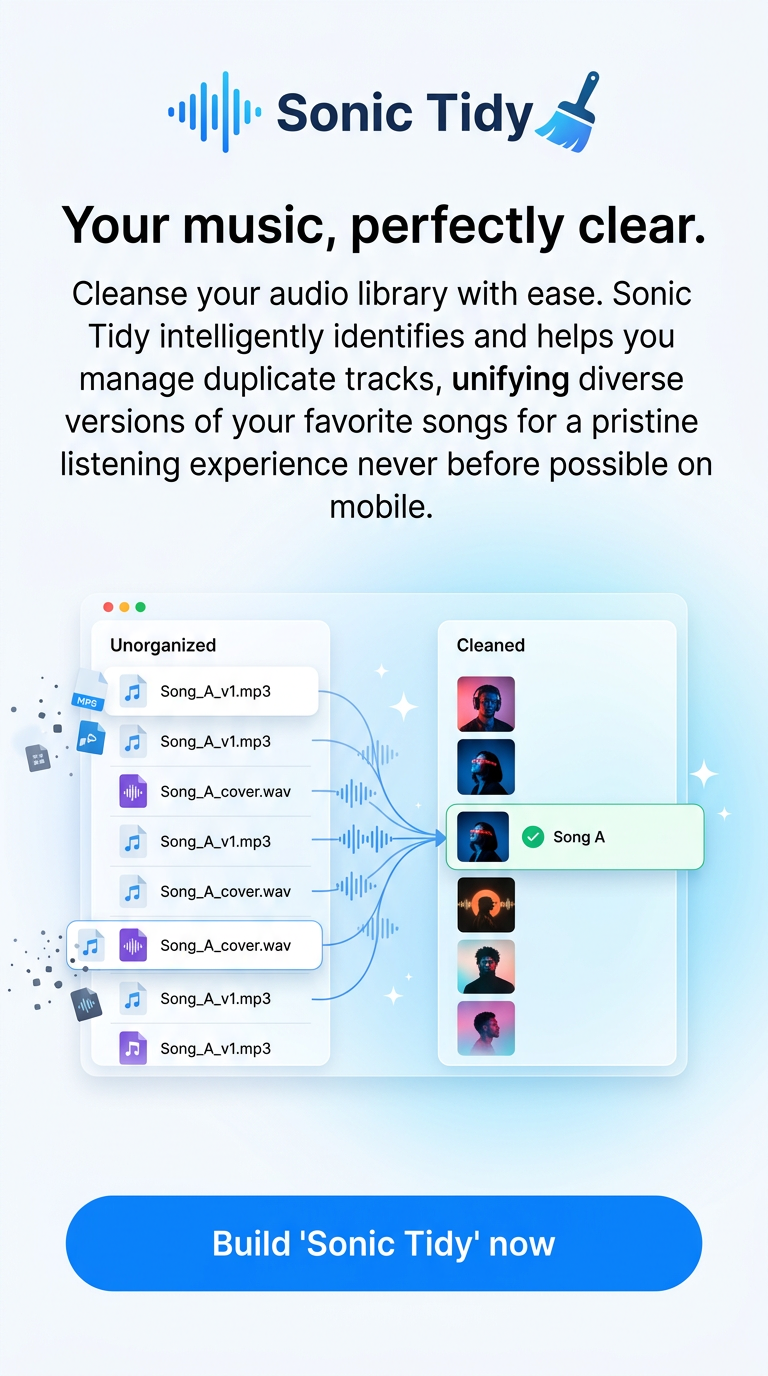 Your music, perfectly clear.