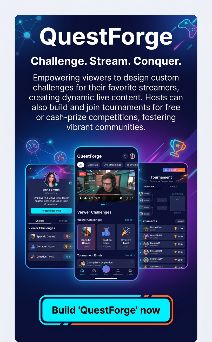 Challenge. Stream. Conquer.