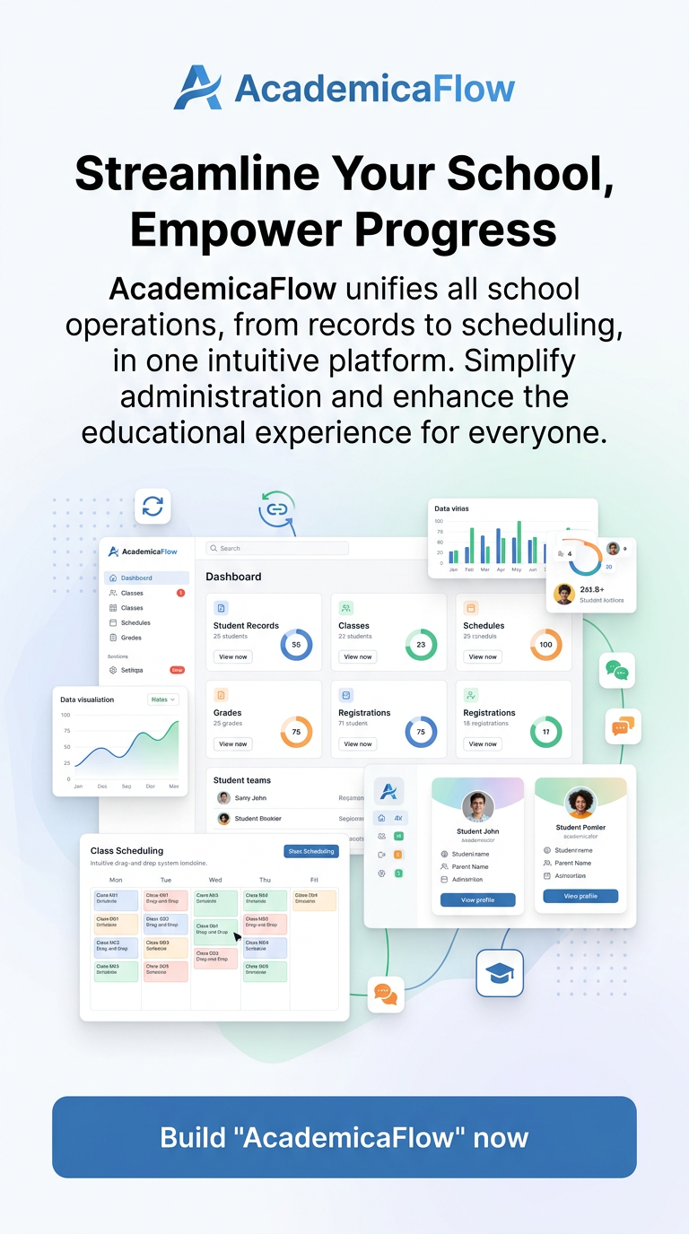 Streamline Your School, Empower Progress.