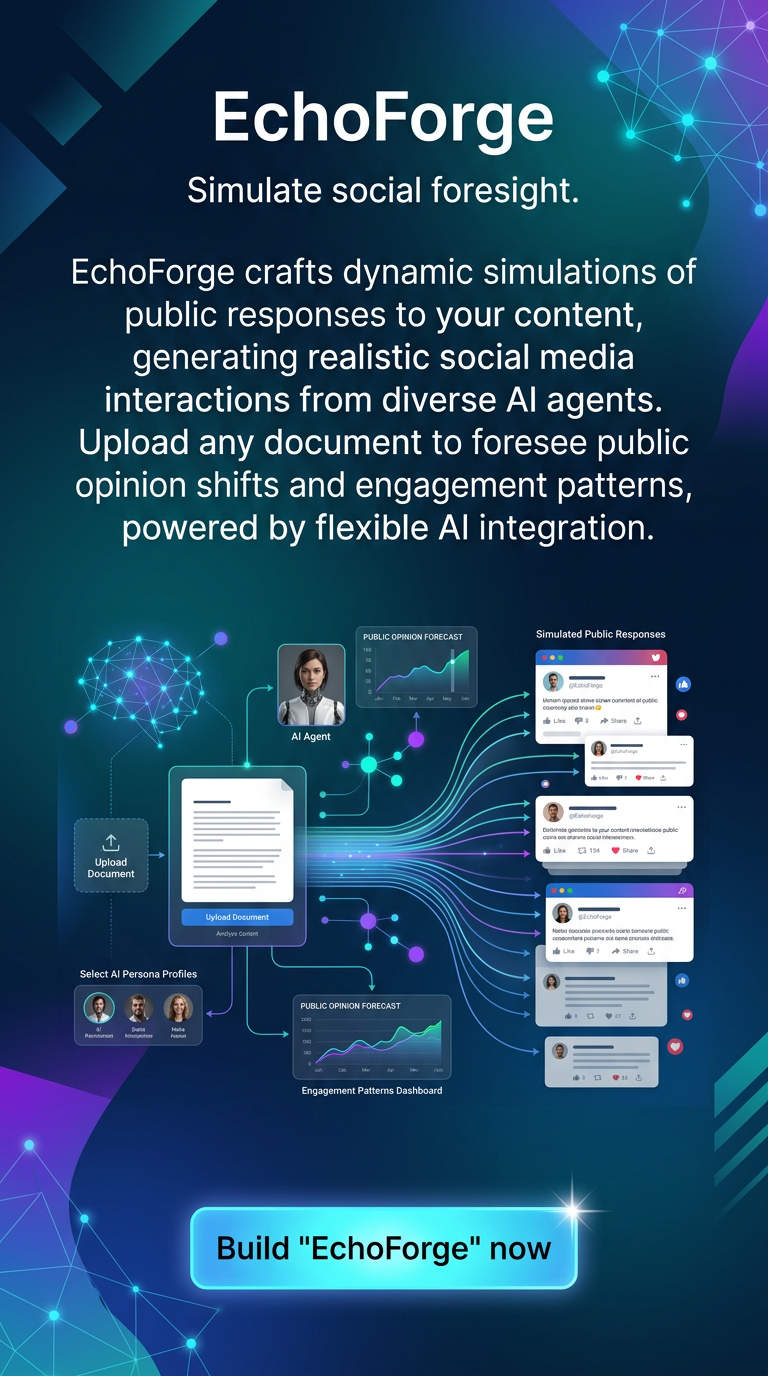 Simulate social foresight.