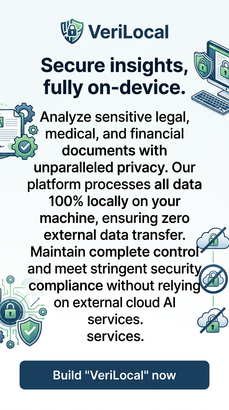 Secure insights, fully on-device.