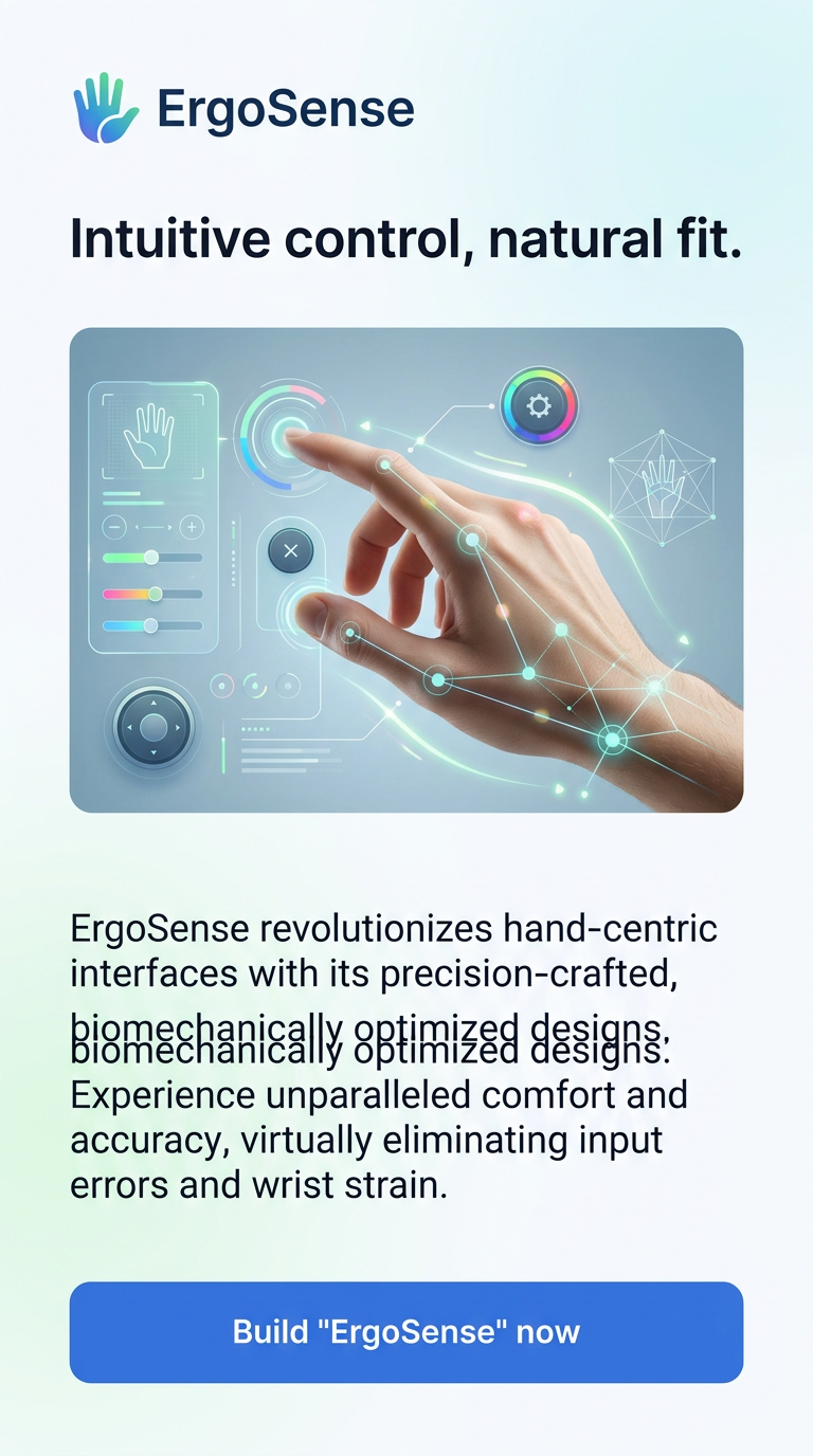 Intuitive control, natural fit.