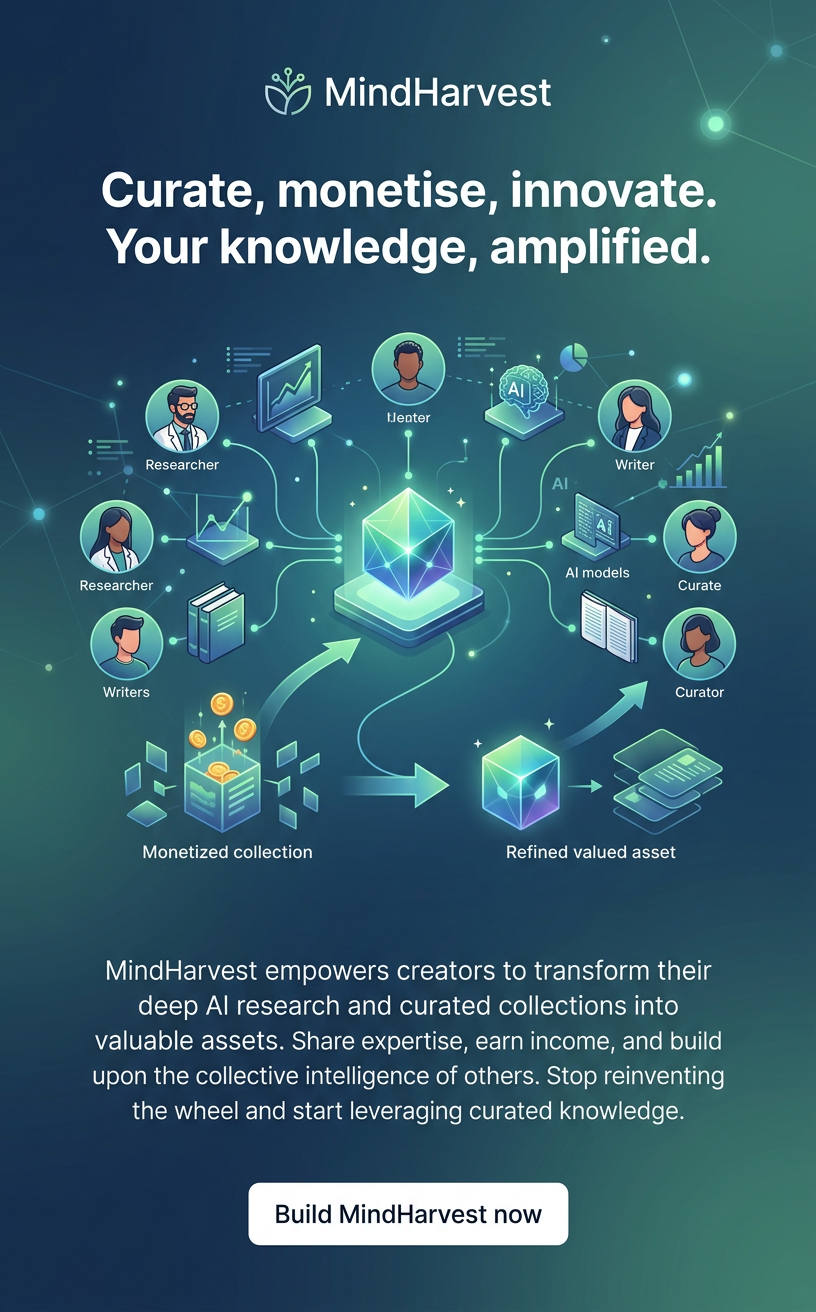 Curate, monetise, innovate. Your knowledge, amplified.