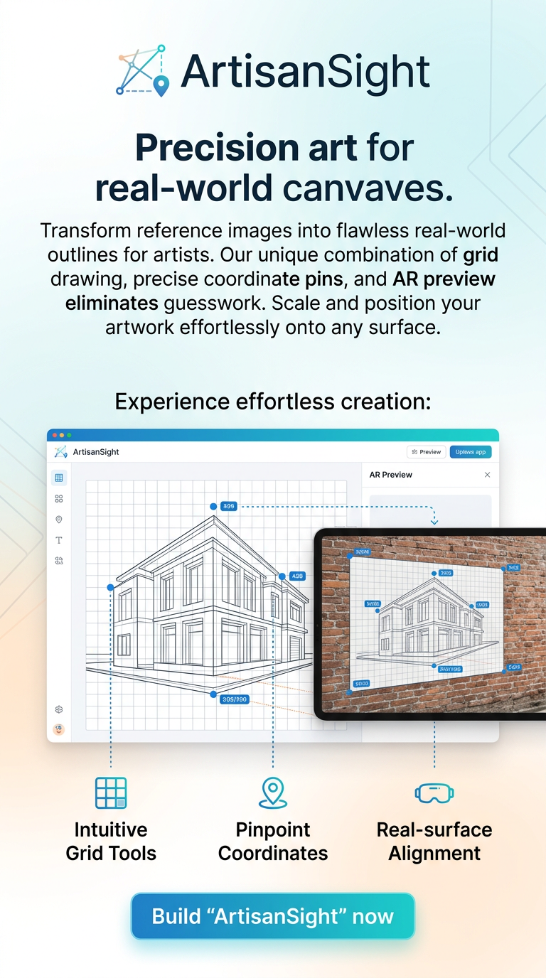 Precision art for real-world canvases.