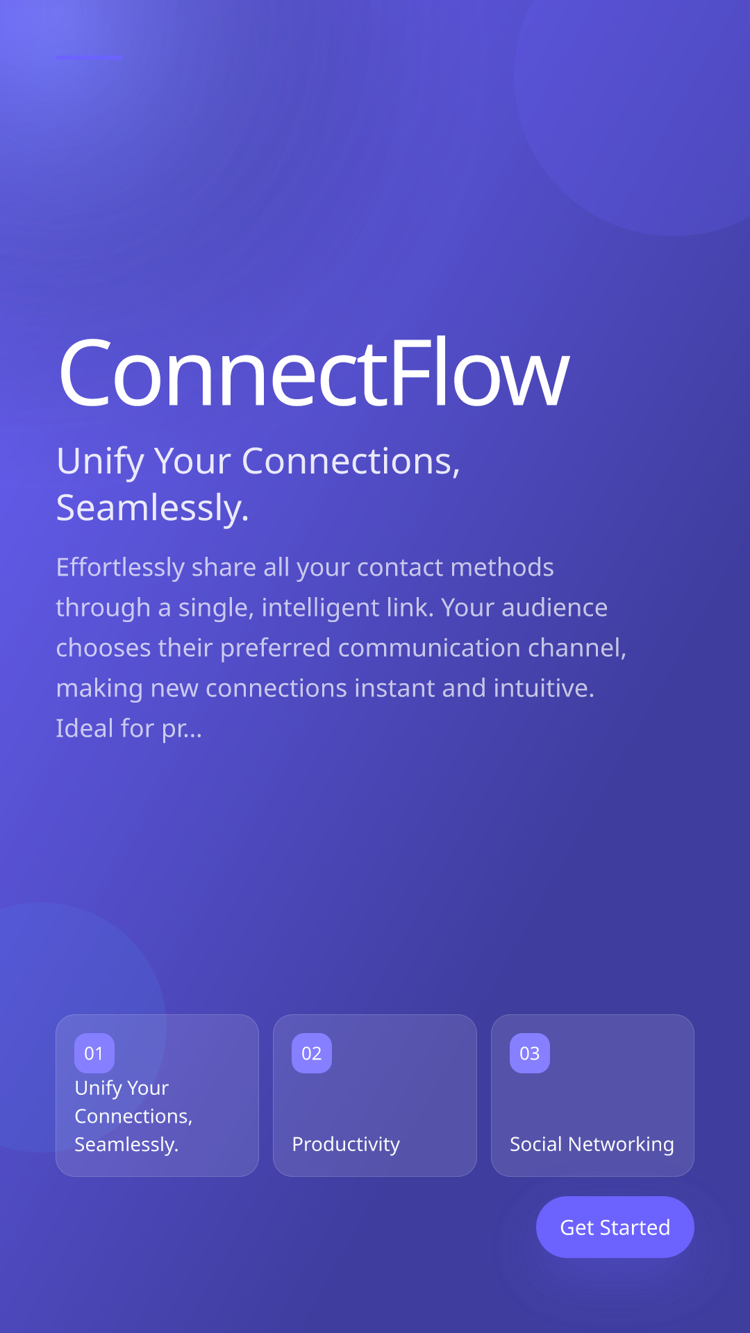 Unify Your Connections, Seamlessly.
