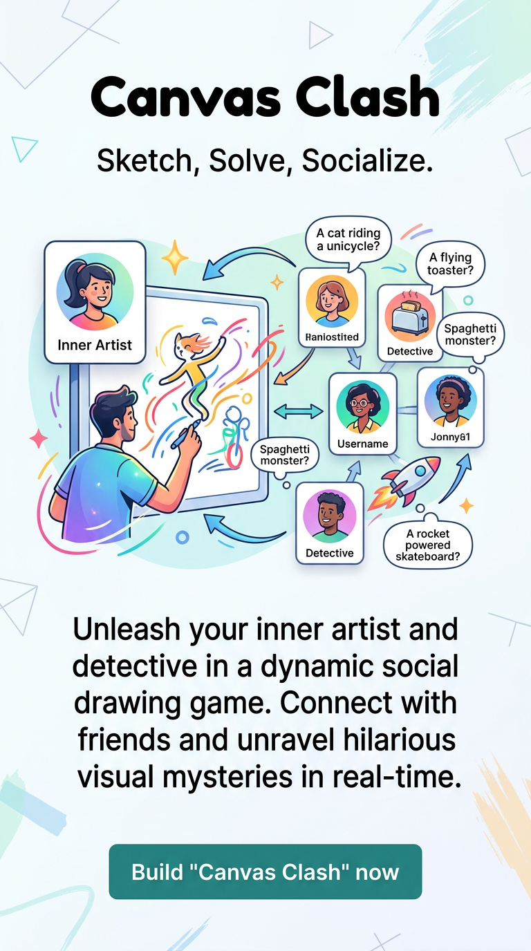 Sketch, Solve, Socialize.