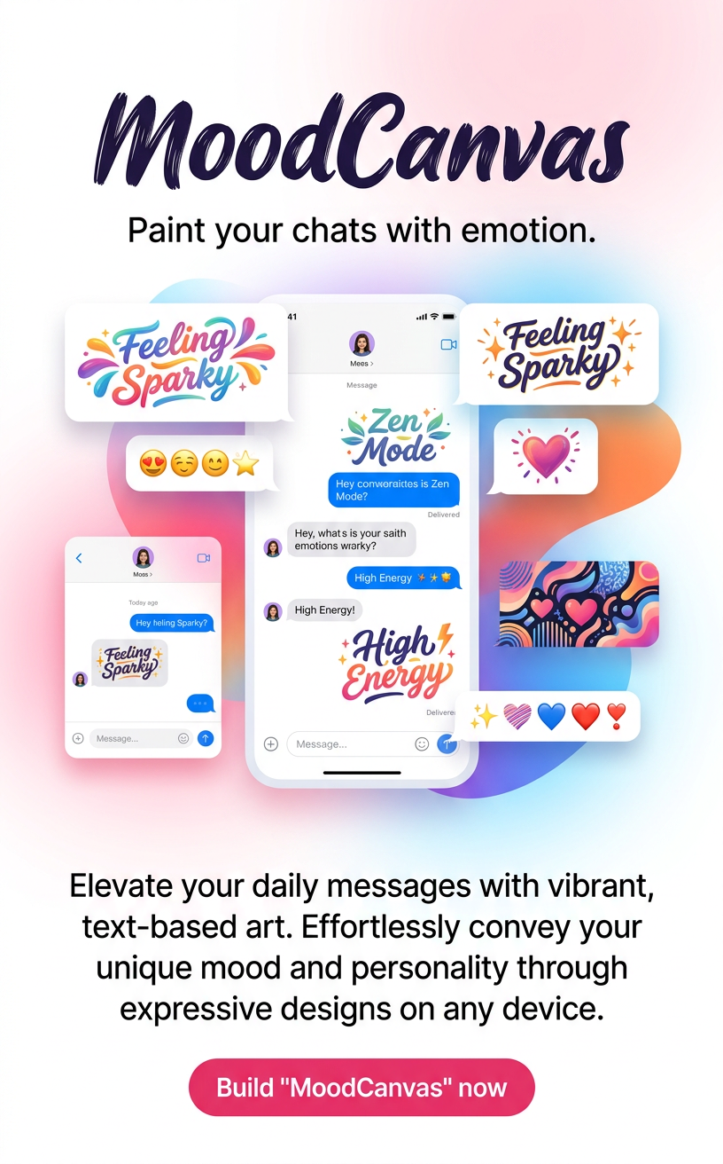 Paint your chats with emotion.