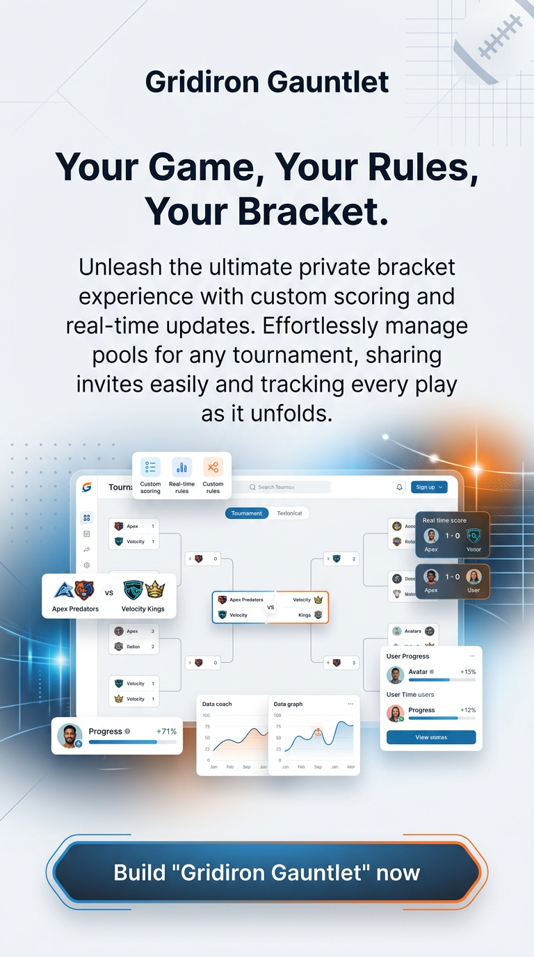 Your Game, Your Rules, Your Bracket.