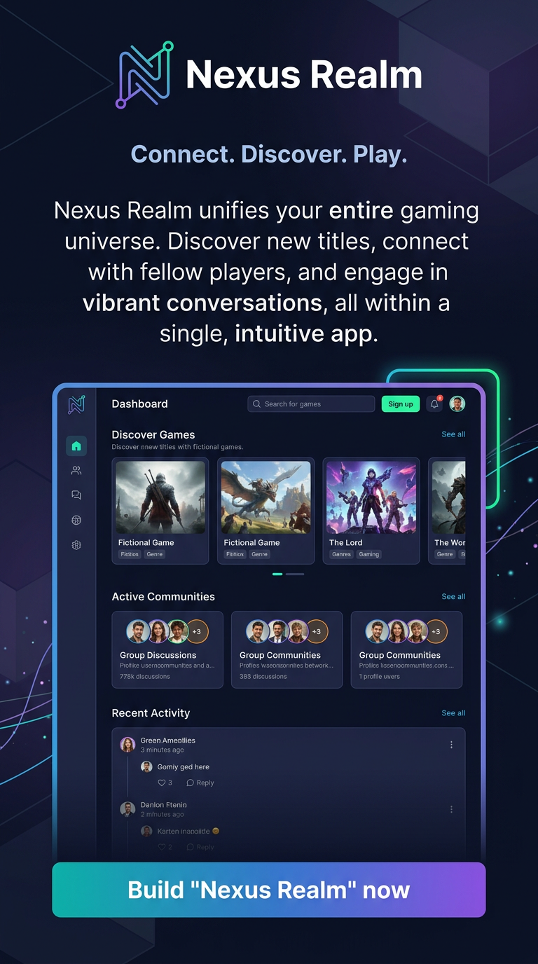 Connect. Discover. Play.