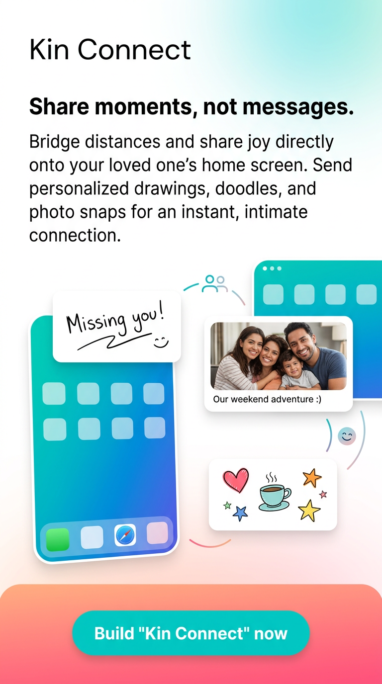 Share moments, not messages.