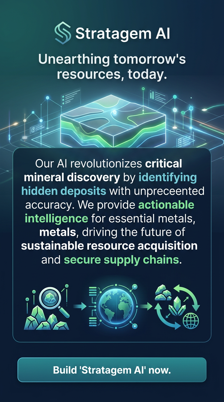 Unearthing tomorrow's resources, today.