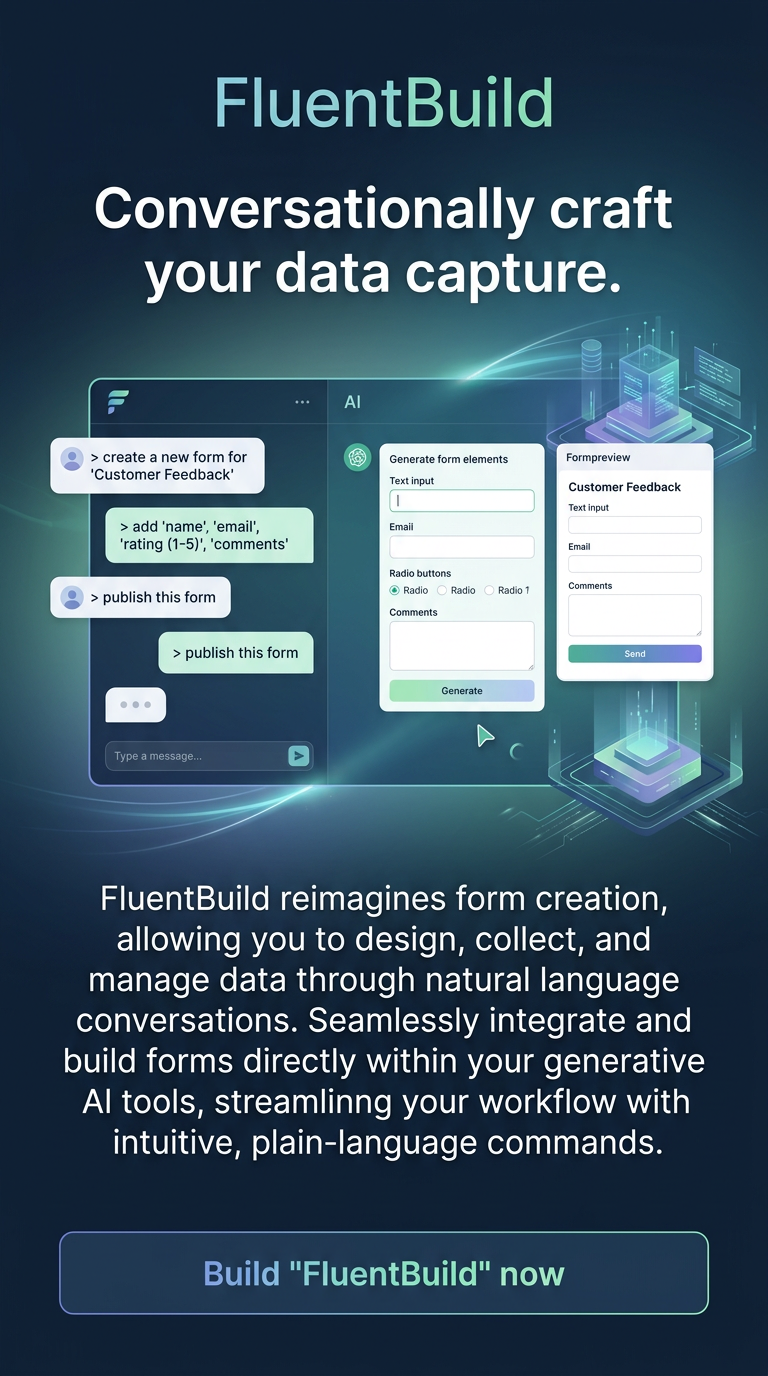 Conversationally craft your data capture.