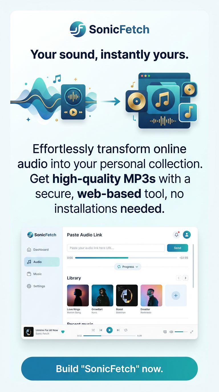 Your sound, instantly yours.