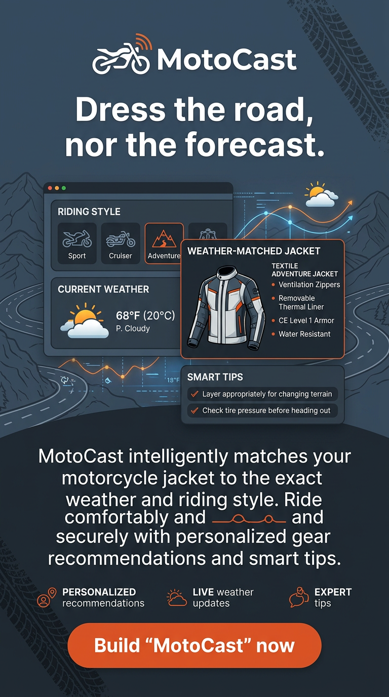 Dress the road, not the forecast.