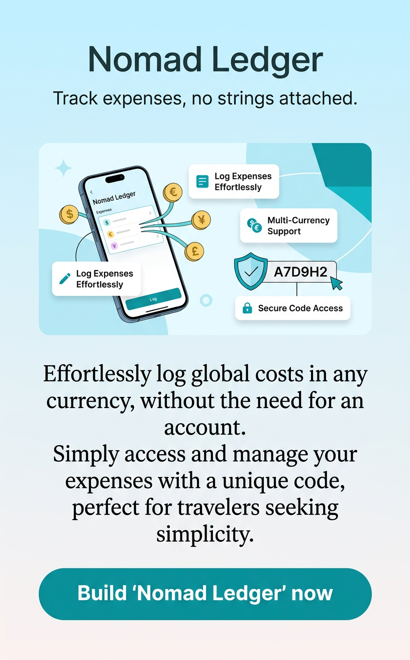 Track expenses, no strings attached.