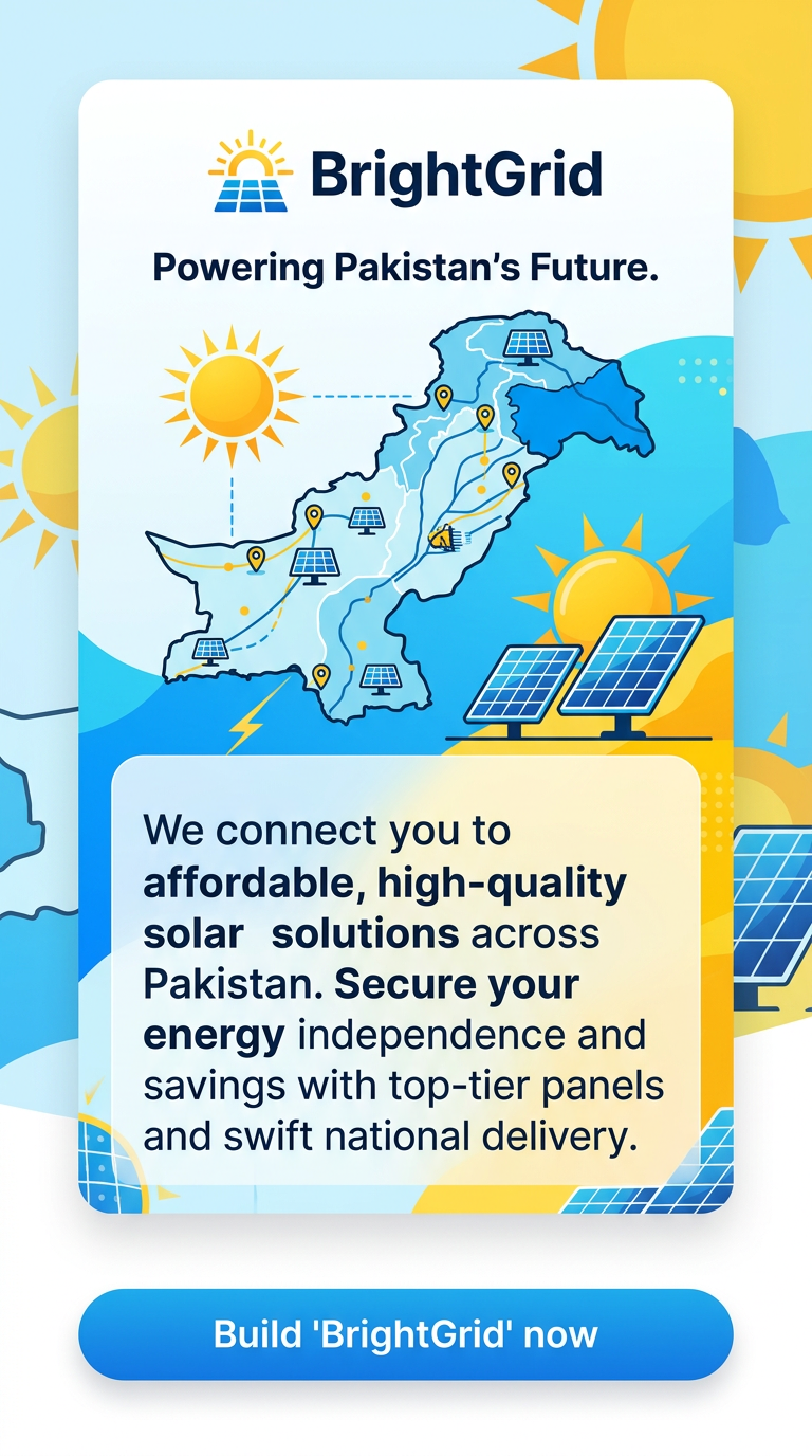 Powering Pakistan's Future.