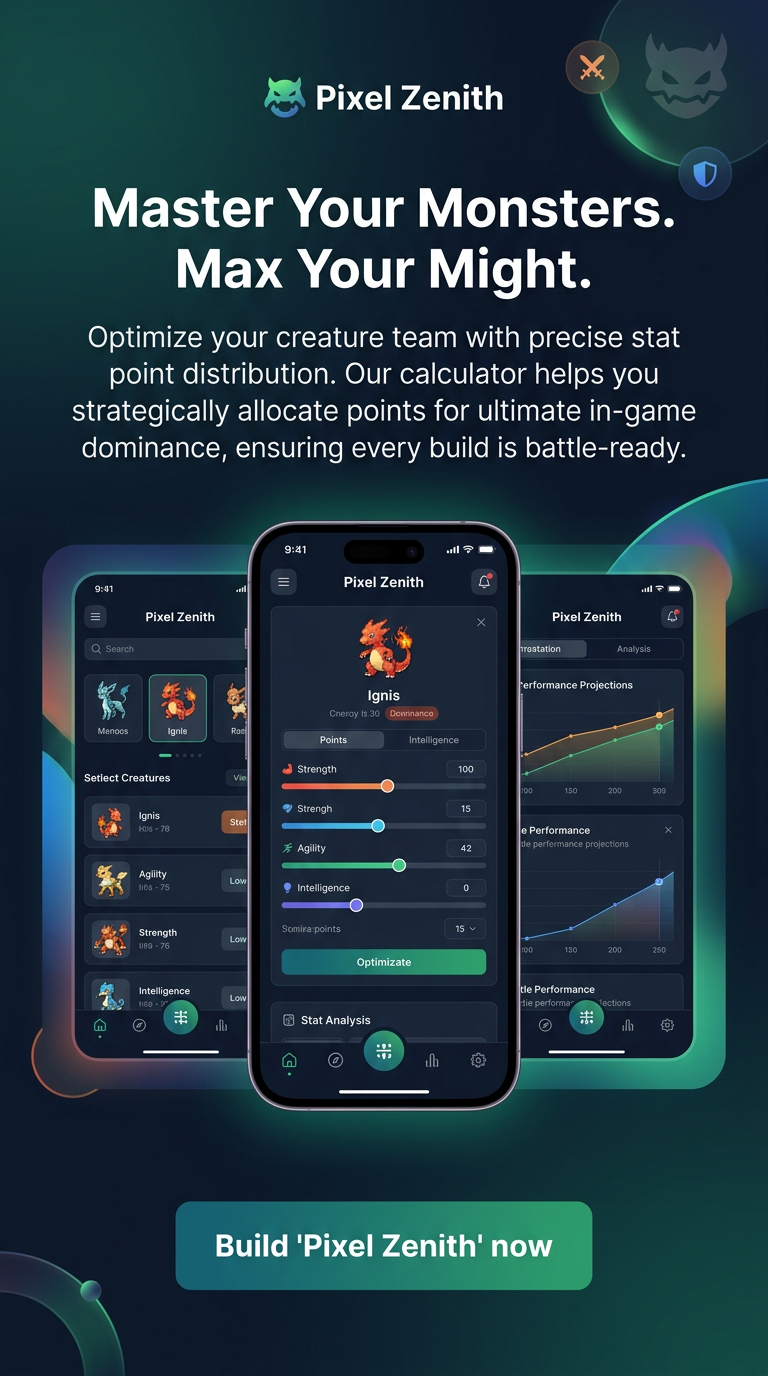 Master Your Monsters. Max Your Might.