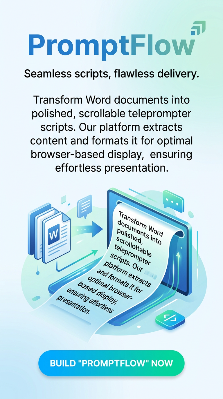 Seamless scripts, flawless delivery.
