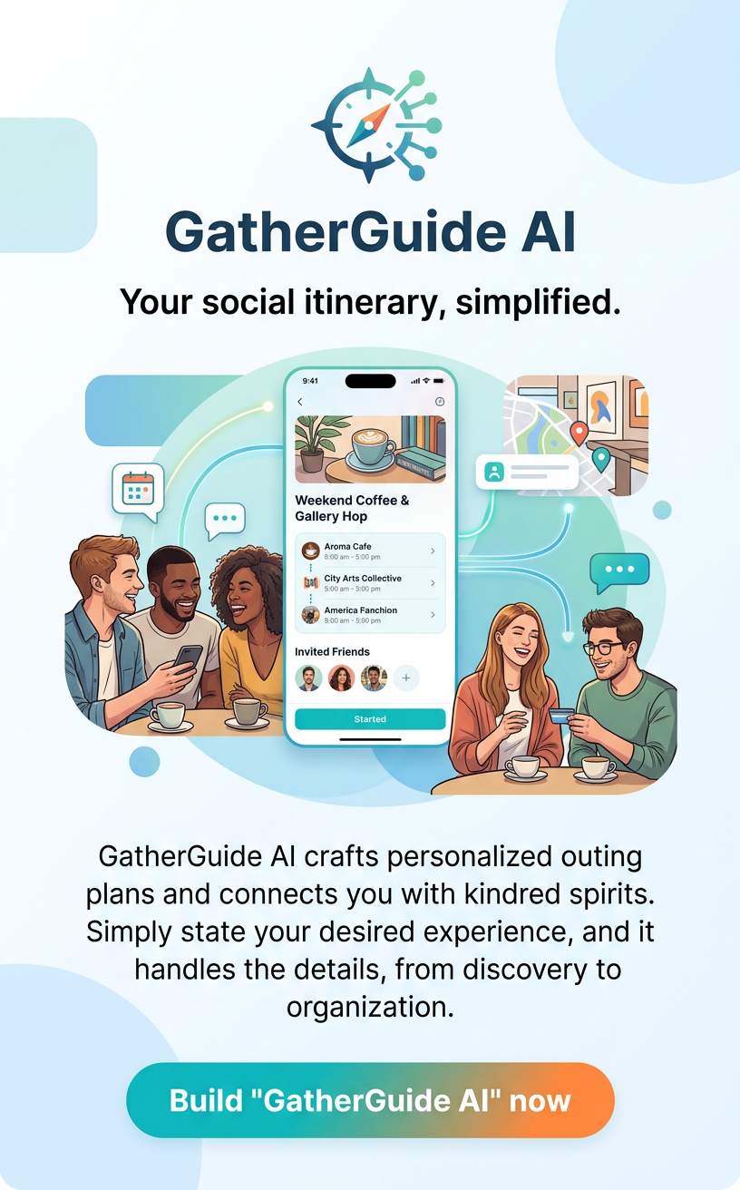 Your social itinerary, simplified.