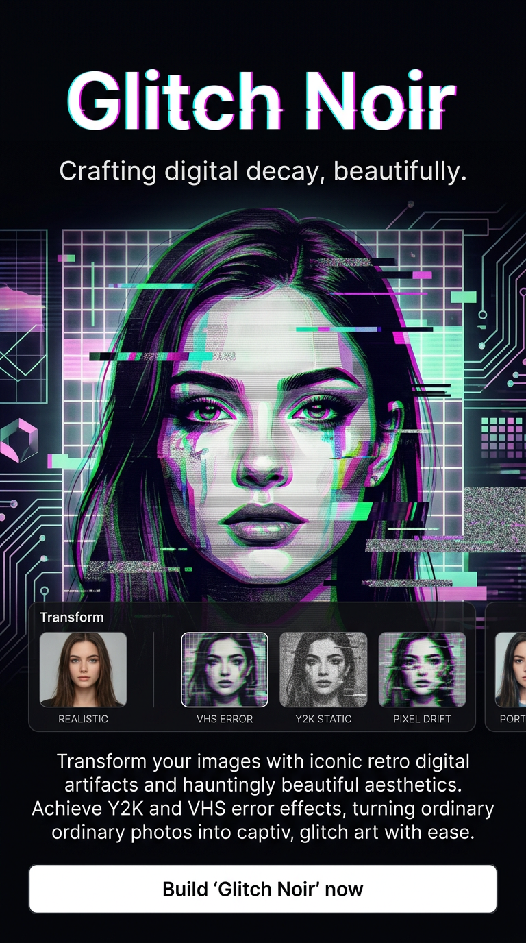 Crafting digital decay, beautifully.